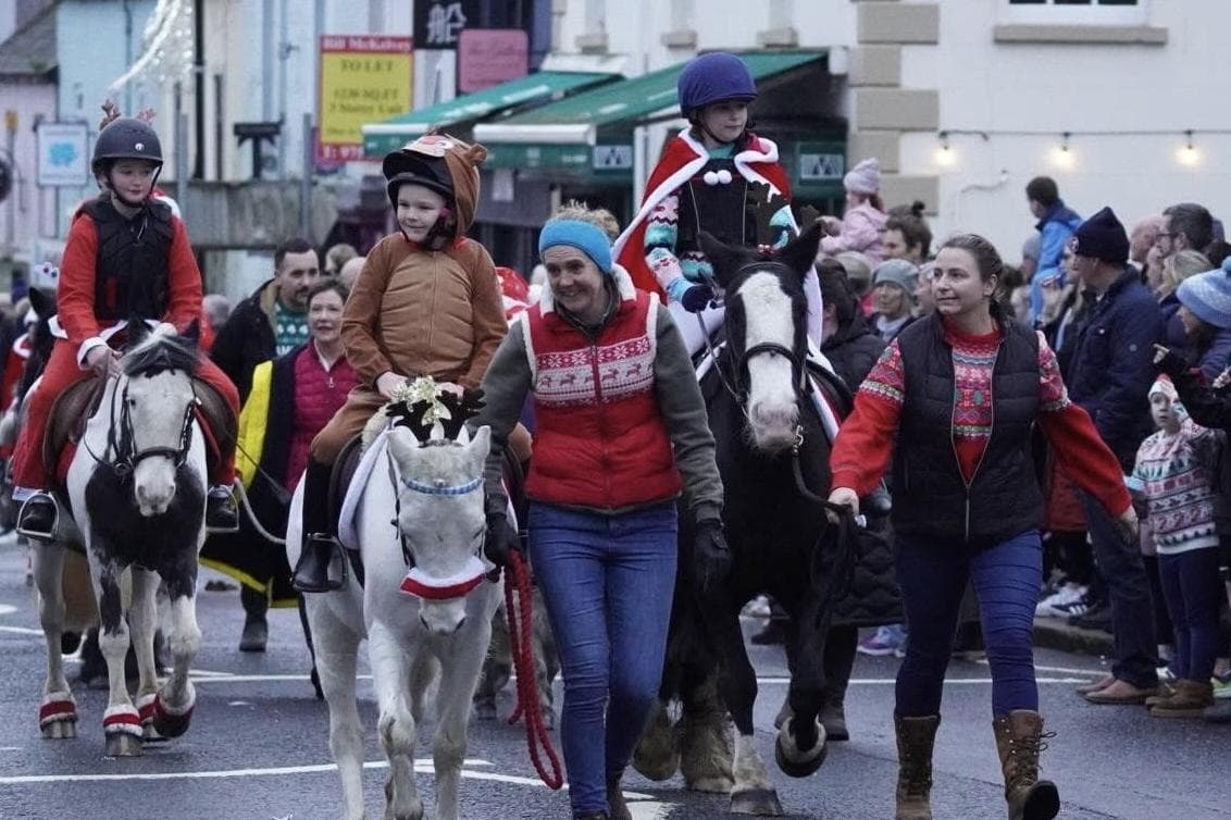 Annual Saintfield Christmas Charity Ride is another huge success